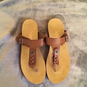 Blowfish flat thong sandals